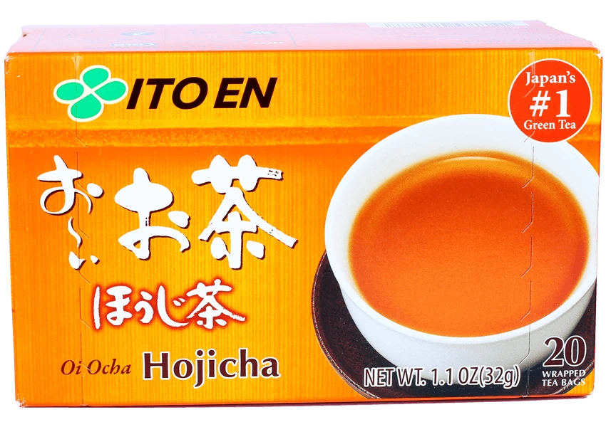 Oi Ocha Hojicha Roasted Green Tea – 20 Bags | Low Caffeine & Full