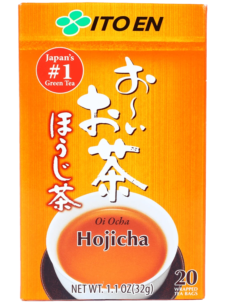 Oi Ocha Hojicha Roasted Green Tea – 20 Bags | Low Caffeine & Full