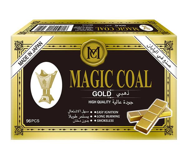 Magic Coal Gold 96 Pcs