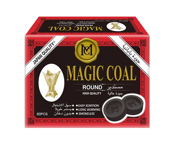 Magic Coal Round 60 Pcs