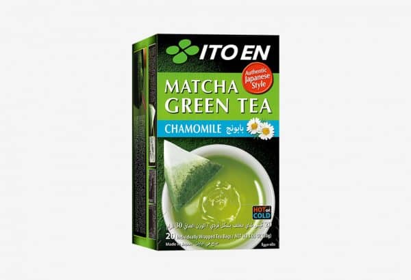 matcha green tea chamomile 20 bags