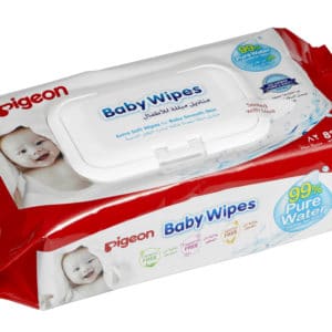 Pigeon Baby Wipe 82 Sheets With Lid