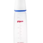 Pigeon Plastic Feeding Bottle KP-8 240ml (White Cap)