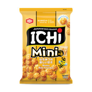 ICHI Mini Rice Cracker Honey – 120g